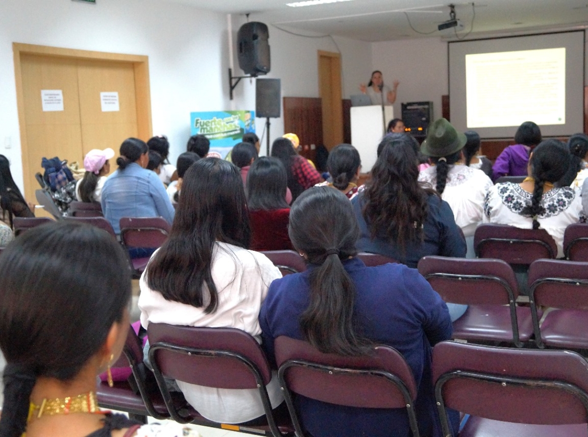 TALLER EN CONTRA DE LA VIOLENCIA A LA MUJER